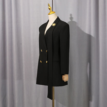 Korean-style Chic Womens Blazer